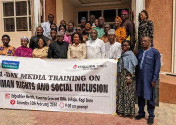 Journalists should report more on gender equality–CEO Stallion Time.