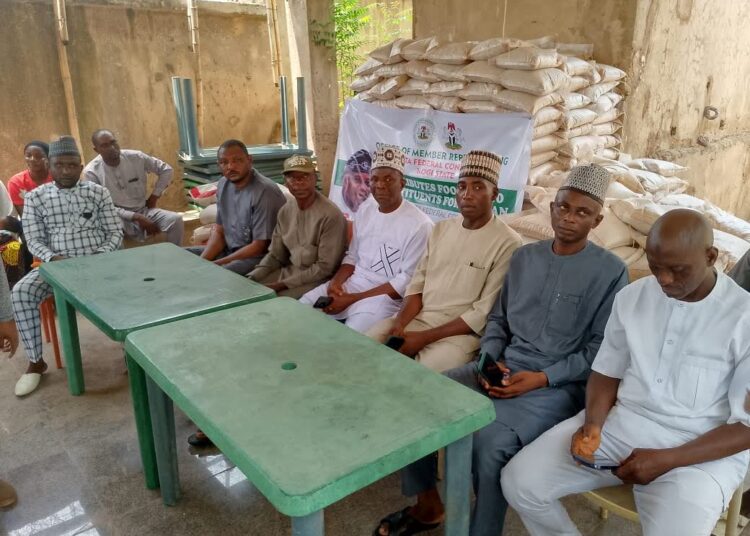Ajaokuta Reps member, distributes Ramadan food items to constituents