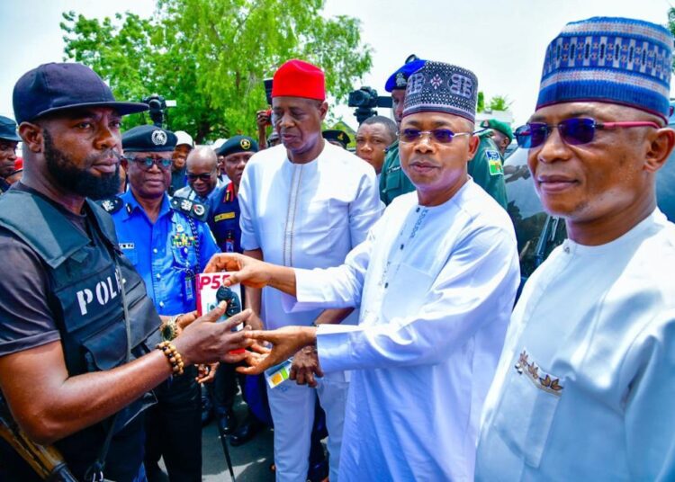 Gov. Ododo unveils Metropolitan Quick Response Squad to tackle security challenges