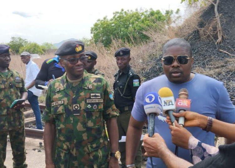 Nigeria Navy arrest four Suspects for allegedly stealing metallurgical coal in Kogi