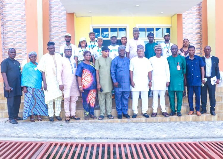 KOGI STATE NYSC COORDINATOR PAYS COURTESY VISIT ON KOGI POLY RECTOR