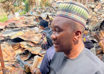 JAMATA FIRE DISASTER: State Emergency Management Agency pays visit to victims