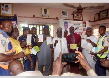 Kogi NURTW commences compliance with collection of drivers, conductors badges, commercial vehicle permit