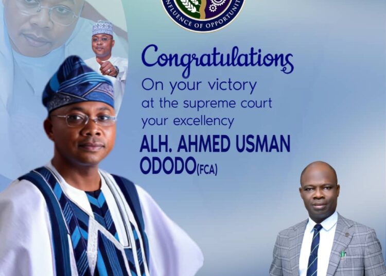 Your supreme Court victory, confirmation of people’s mandate — Kogi HoS