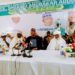Minister of Steel Development, Prince Audu, distributes almost 4,000 bags of rice and fertilisers to Kogites