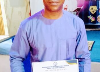 Abdul Wasiu Muhammad Elected Kogi Chapter Chairman, Association of Estate Agents in Nigeria