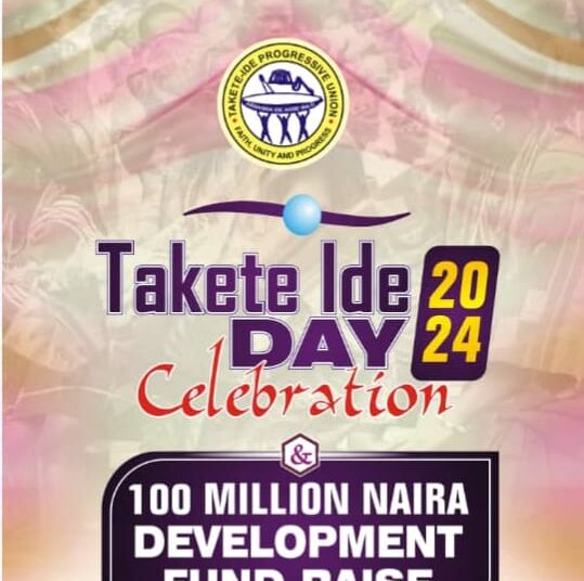 Takete Ide Community To Celebrate Day, November 2