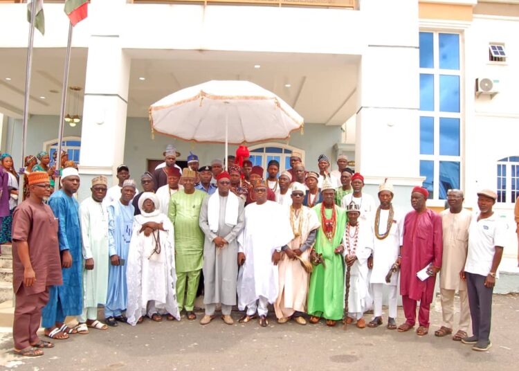 Ohinoyi Ebira resolved the lingering issues involving Ohirebas and the community leaders over the burnt masquerade mask in Eika Adagu community