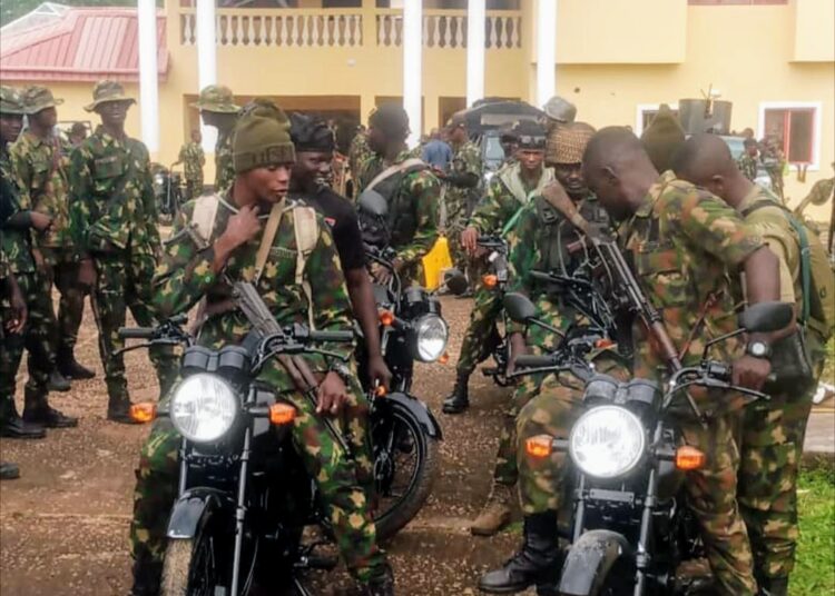 Kogi Security: Forward Operating Base (FOB), Abejukolo and Patrol Base, Bagana receive troops