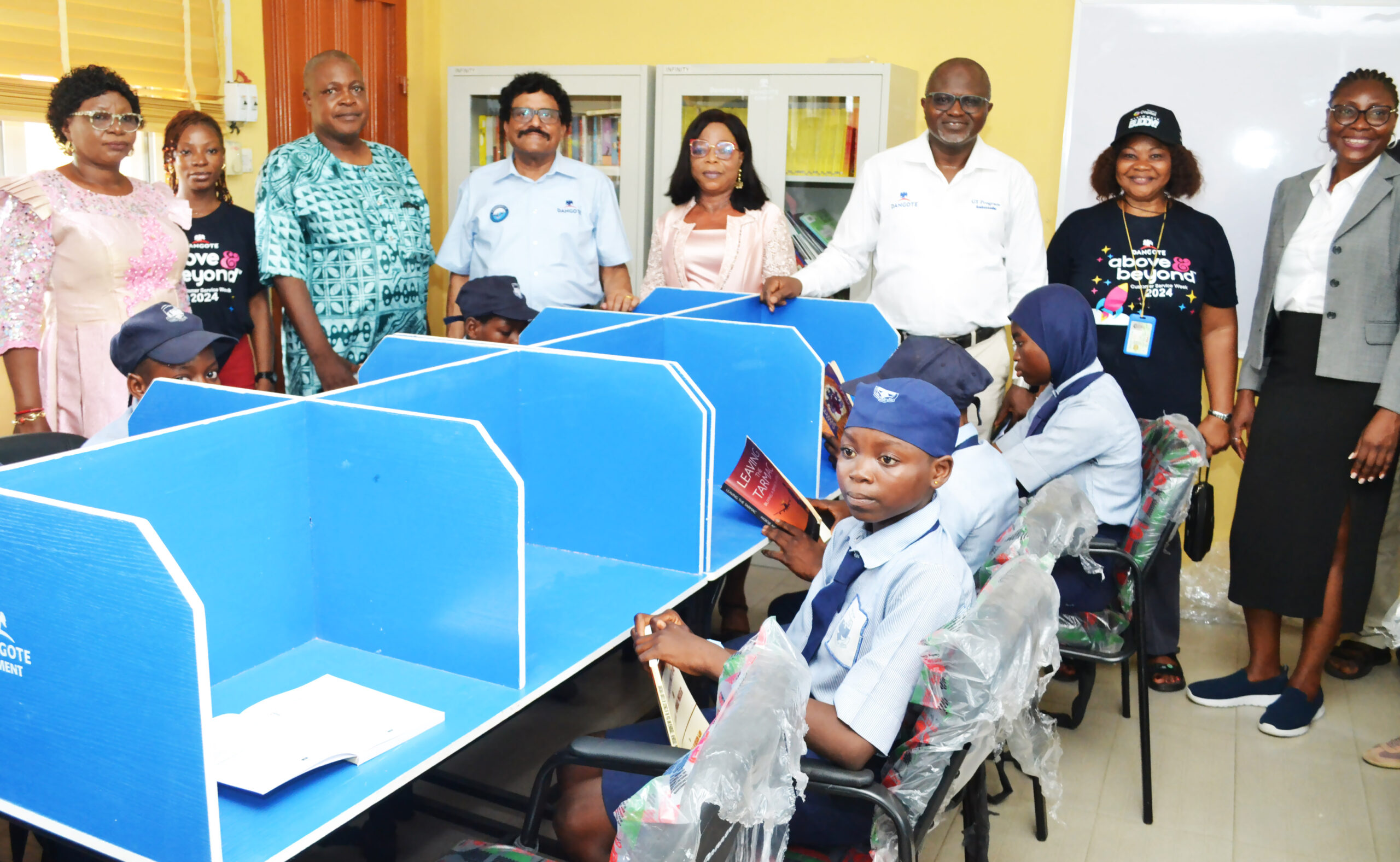 CSR: Dangote Cement donates Educational Support Projects to Lagos Schools