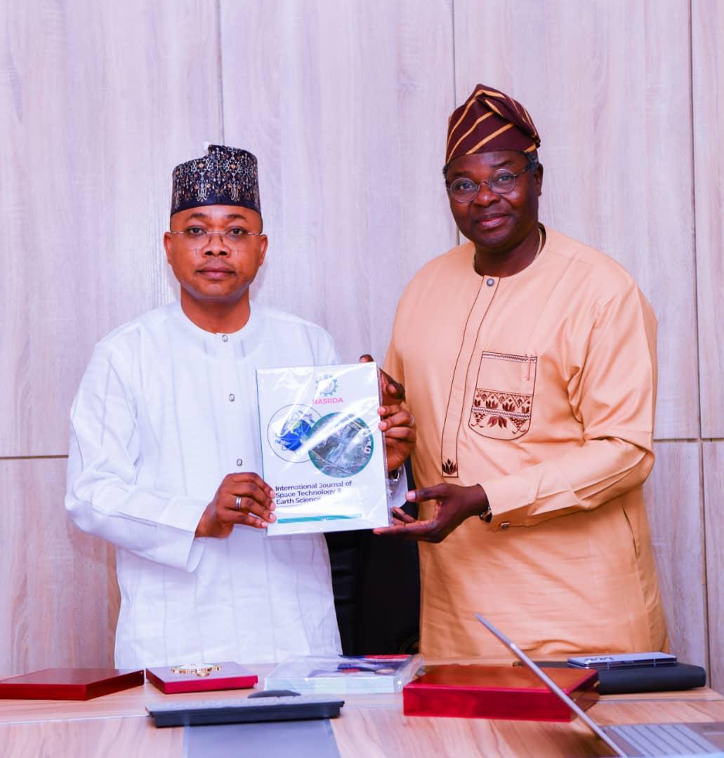 Gov. Ododo to NASRDA: Support our efforts in security, agriculture, land reforms, others