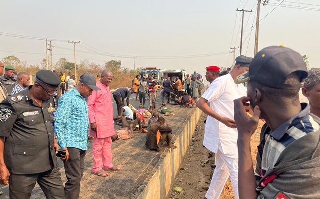 Joel-Oyibo-Salifu-Visits-Accident-Scene-Along-Hassan-Katsina-Road-3-644x400-1