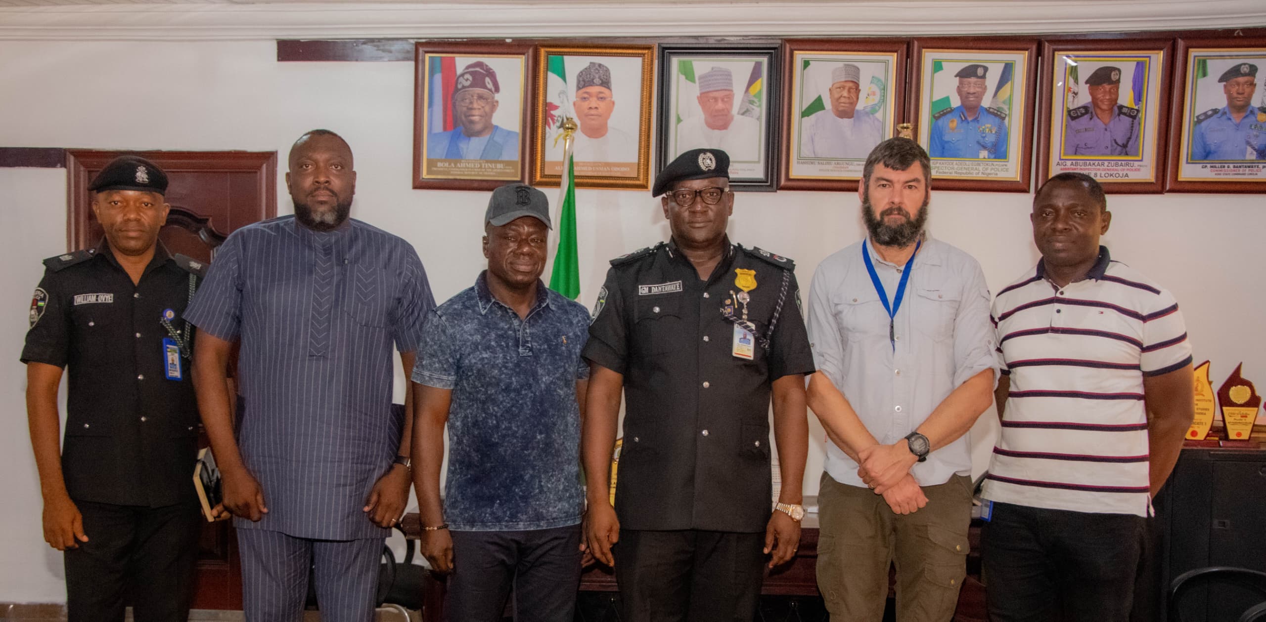 British Embassy delegation visits CP Dantawaye to strengthen security collaboration