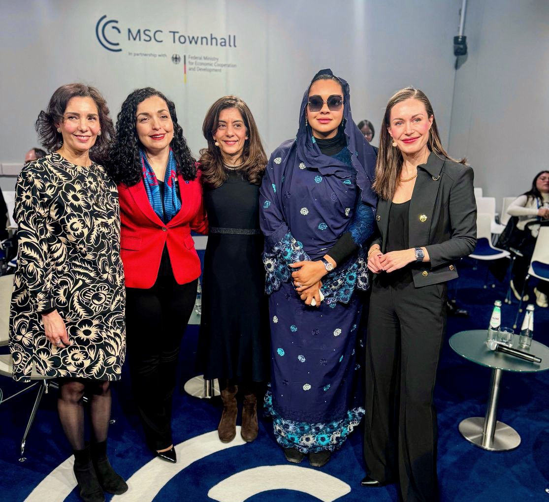 2025 Munich Security Conference: Senator Natasha advocates gender equity