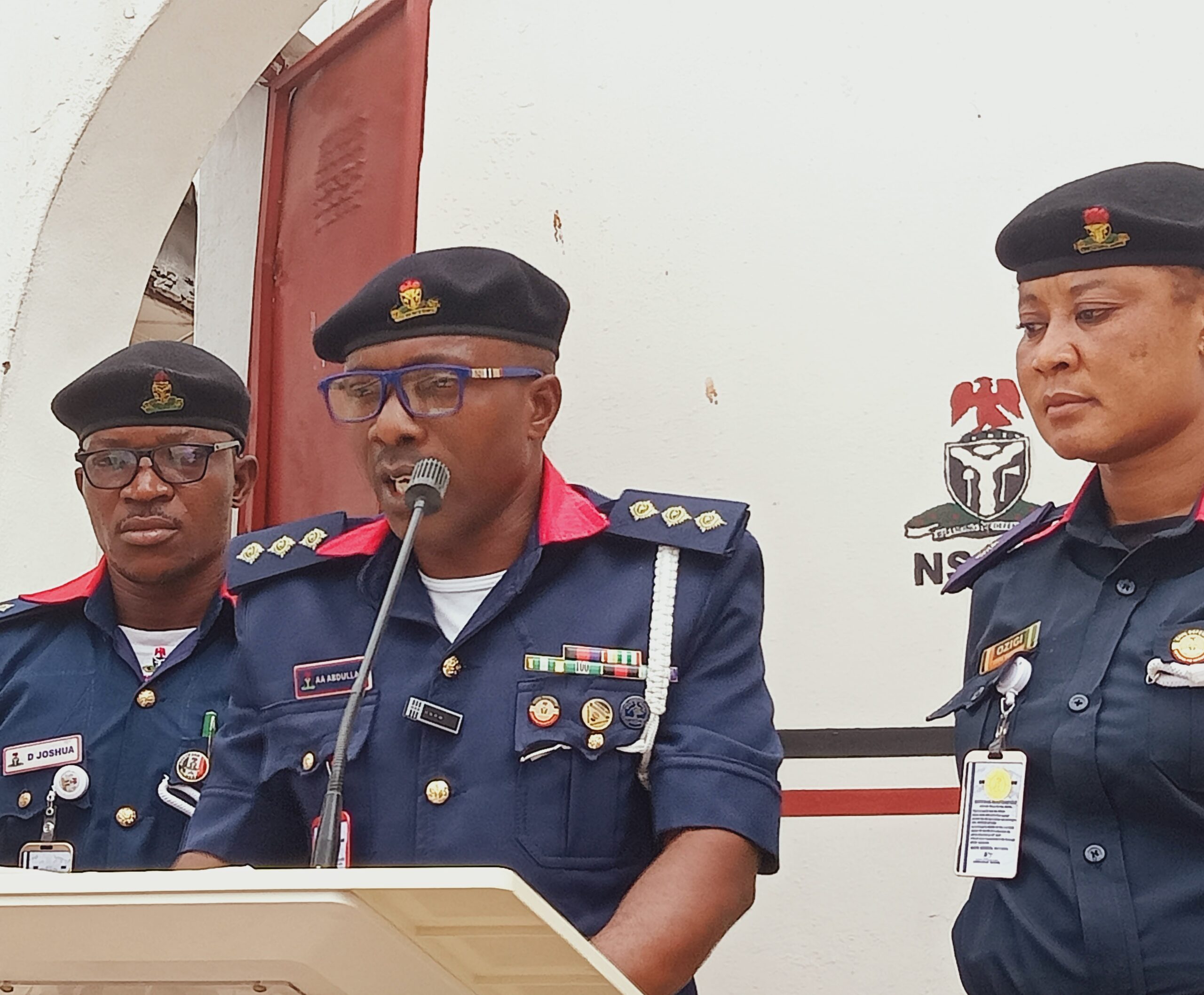 Kogi NSCDC paredes three suspects for criminal activities