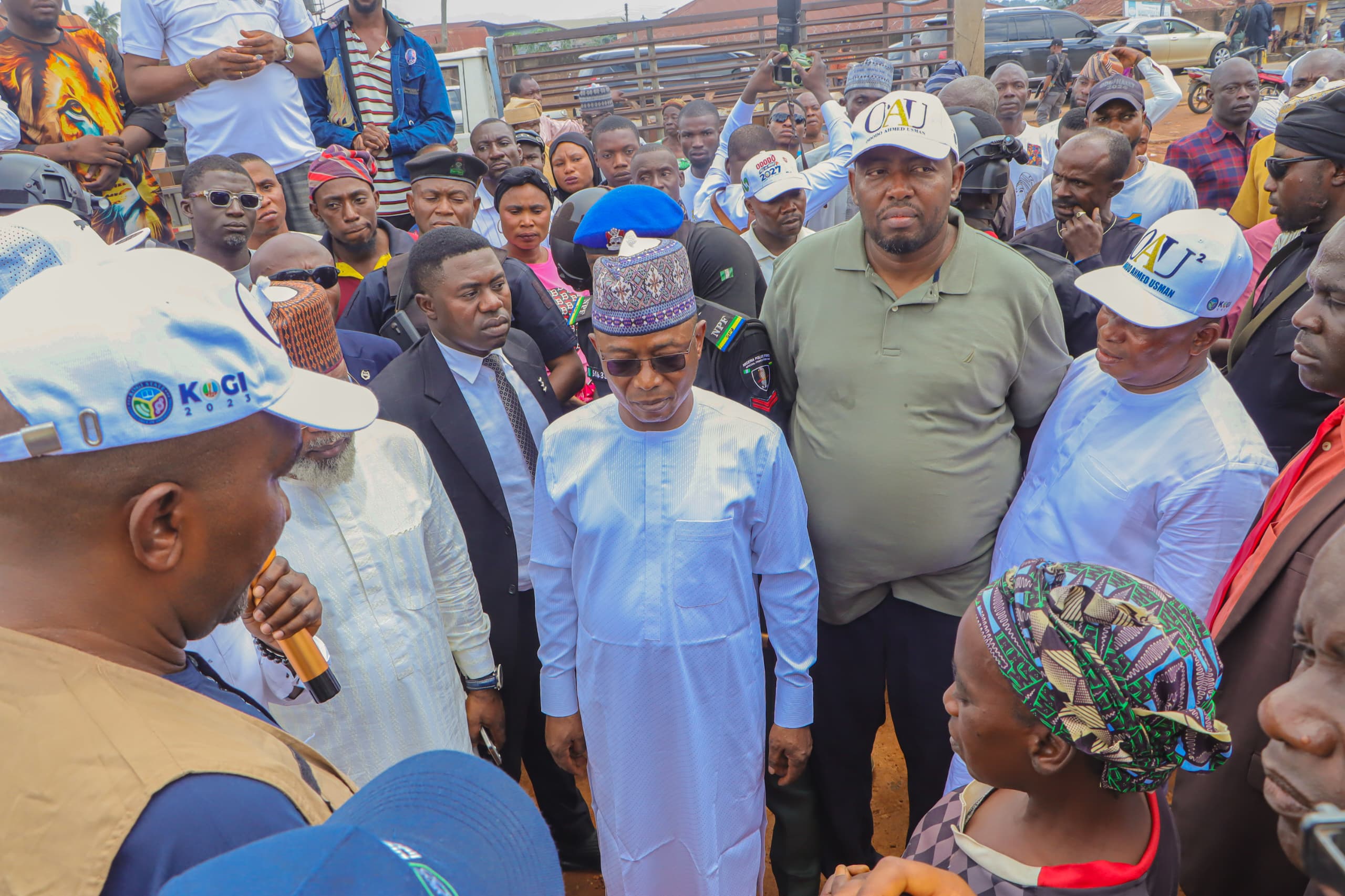 Rainstorm: Gov Ododo visits ravaged homes, assures immediate support, intervention in Okehi