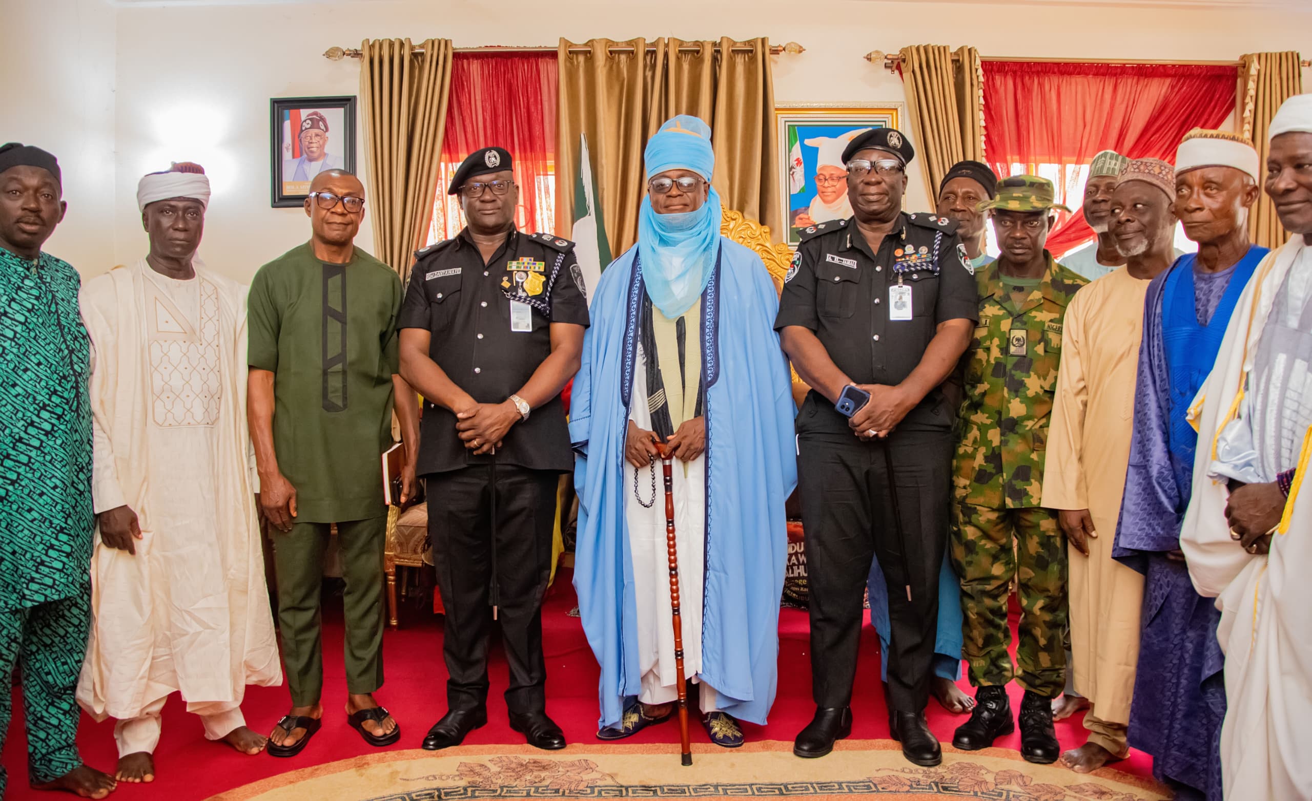 CP Dantawaye tours Koton-Karfe area command, promotes synergy in grassroot policing