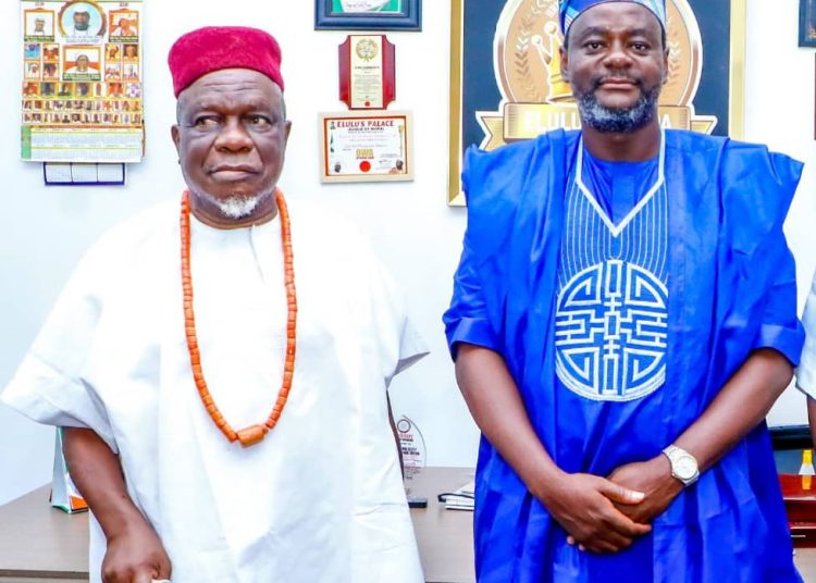 Provost KSCOE (T)Felicitates with Chief Olafemi on Birthday