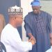 Sen. Karimi visits Gov. Ododo for condolence Over His Father’s Death.