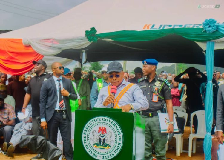 Gov. Ododo Flags Off Construction of 12.5Km Unosi-Odonto-Ogigiri Road in Ajaokuta