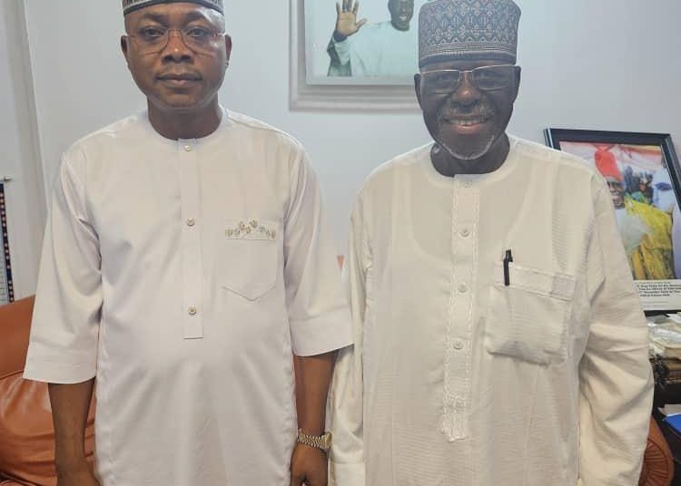 Yahaya Bello, Ododo Visit Former Governor Idris Wada, Discuss Unity and Economic Development
