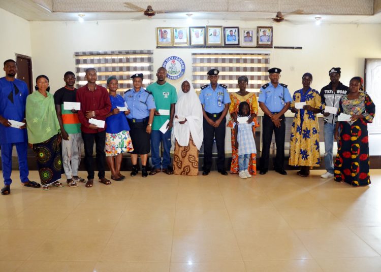 Kogi Police Command presents cheques worth over ₦52 million as Group Life Assurance, IGP Family Welfare to 27 families of fallen officers
