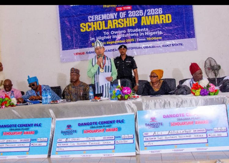 Dangote Cement Extends Scholarship Scheme To Oworo Communities In Kogi