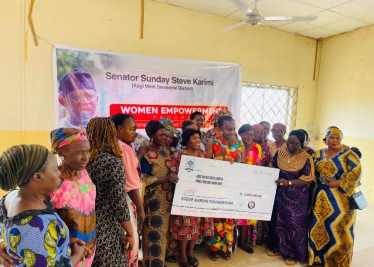 Senator Karimi Empowers Women in Lokoja with N15 Million