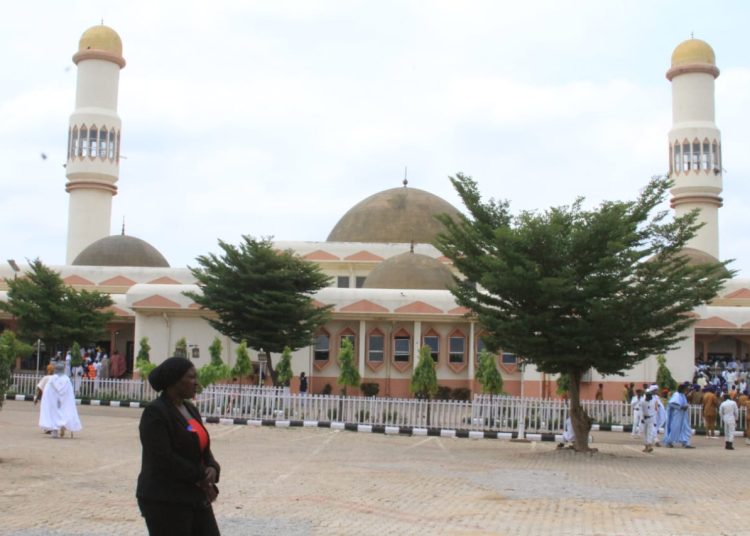President Tinubu Commissions New Projects in Kaduna’s Central Mosque