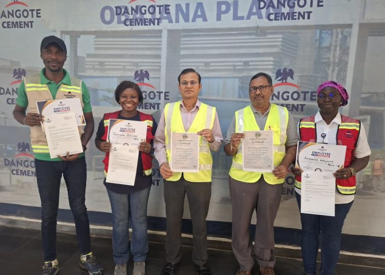Dangote Cement Obajana Secures IMS Certification, Raises Standard In Manufacturing