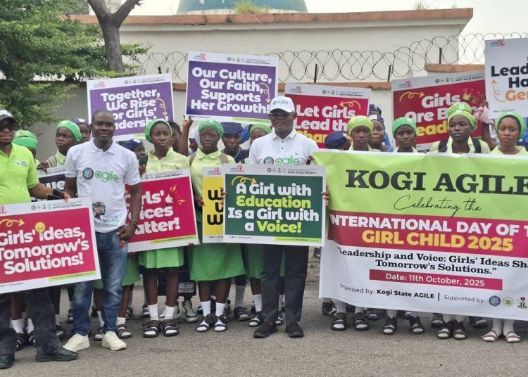 Kogi AGILE Celebrates 2025 international day of the girl child with road walk, stakeholders’ engagement
