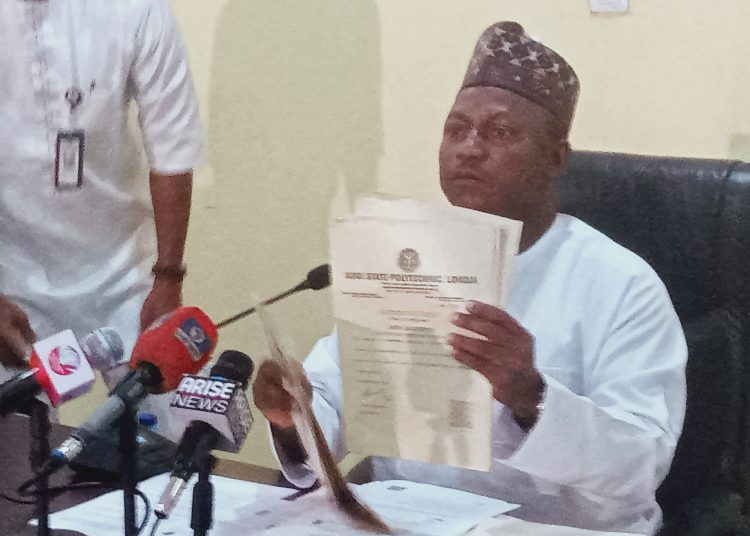 Kogi Poly uncovers massive certificates, admission letters falsification syndicate