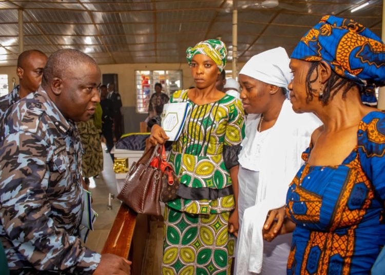 Kogi CP Kankarofi paid last respects to late CSP Fidelis