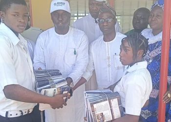 APC ASSEMBLY ASPIRANT, ALMARUF SALMONU, DONATES EDUCATIONAL SUPPORT WORTH MILLIONS OF NAIRA TO SCHOOLS, GRANTS SCHOLARSHIPS TO THE BEST STUDENTS ACROSS YAGBA EAST, LGA OF KOGI STATE