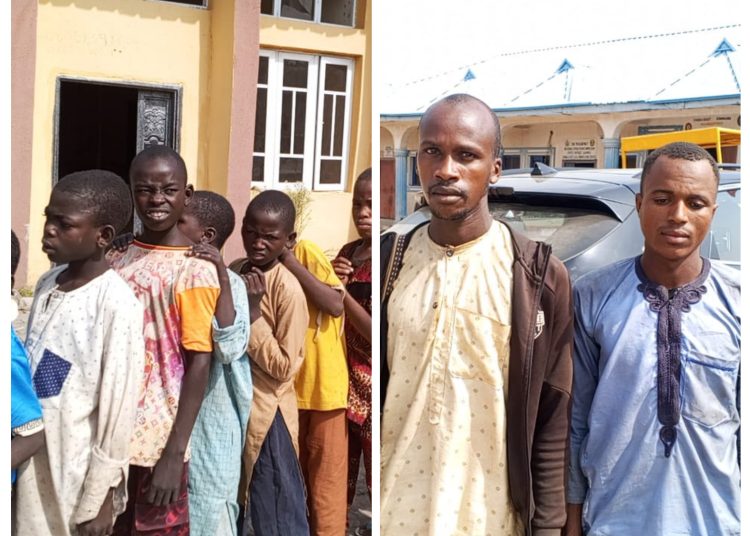 Security operatives rescued 21 children from banditry training, arrests suspects in Kogi