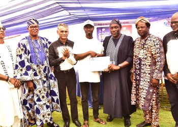 Bonding with Host Communities; Dangote Cement Ibese, distributes laptops, grinding machines