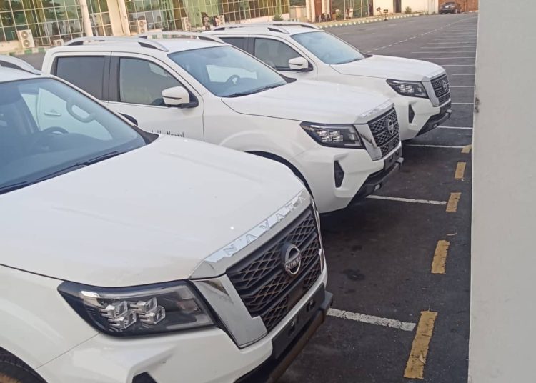 Insecurity: Mangal Cement donates three vans to Kogi govt