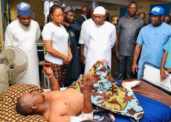Kogi Accident: Ododo visits victims, assures sustained government support