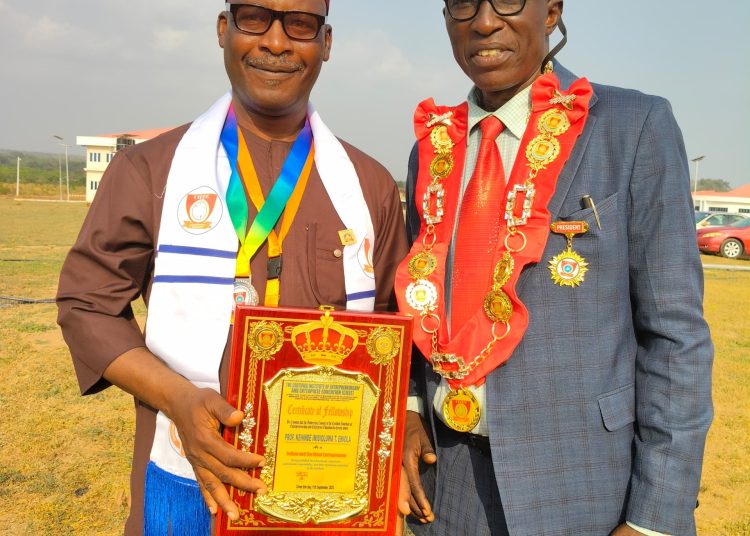 Entrepreneurship Institute Confers Fellowship on Kabba Varsity VC