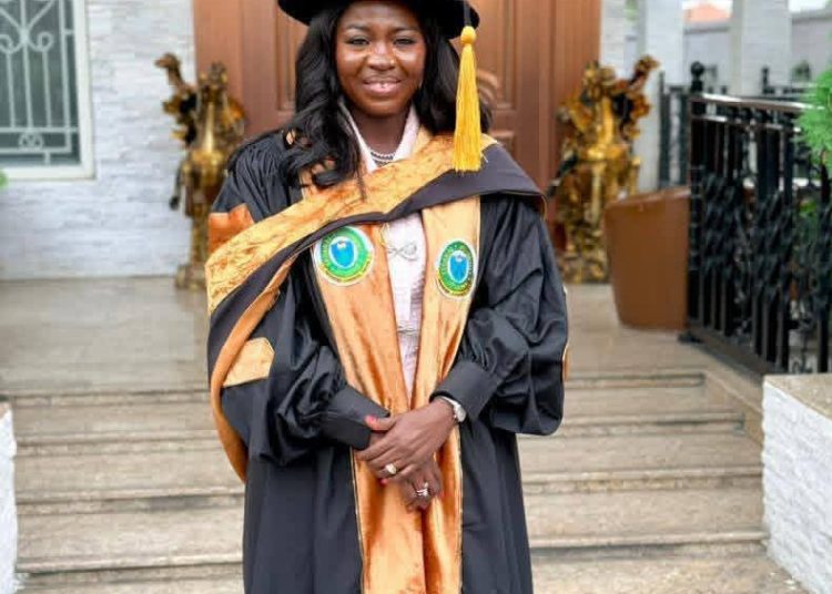 Esther Tonlagha Bags Honorary Doctorate, Donates N100M to Federal University
