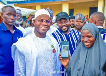 Yahaya Bello urges support for Tinubu as Kogi APC flags off E-Registration Exercise