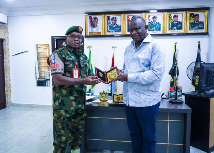 Banditry and Kidnapping in Kogi West: Senator Karimi Visits Army Brigade Commander, Pledges Infrastructural Support for Barrack, Accommodation for Fresh Deployment of Troops