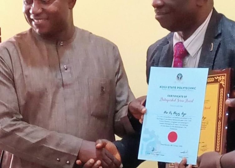 Outgoing Kogi Poly Rector honours 64 outstanding staff fore meritorious service