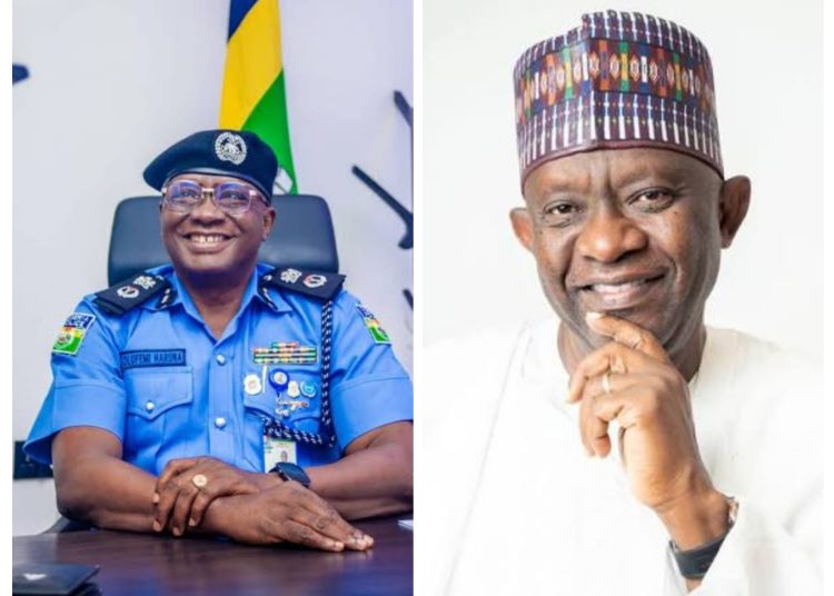 Karimi congratulates AIG Olufemi Haruna on promotion