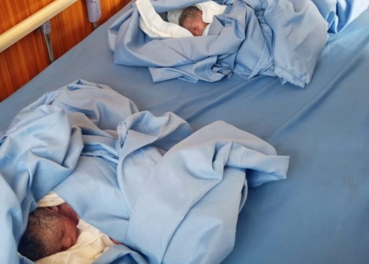 Rescued kidnap victim gives birth to twin girls at IDP Camp in Kogi