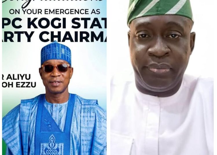 Chief Olugbemi Femi Congratulates New Leadership of APC in Kogi State, Engr Aliyu Momoh Ezzu
