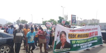 Abuja Protest: Group Accuses NAFDAC DG of Policy Breach, Demands Immediate Dismissal