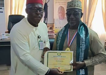Federal Polytechnic Idah Rector Honoured as Ambassador of Ethics and Conscience