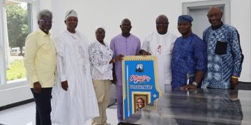 Ogidi Ijumu Community Pays Emotional Courtesy Visit to New Baze University Vice Chancellor