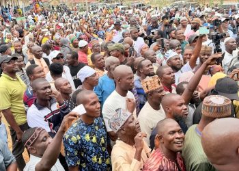 Kogi Central Erupts in Massive Show of Support for Yahaya Bello Ahead of APC Primary